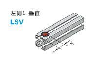 左側に垂直LSV