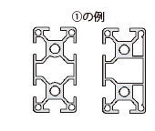 ①の例